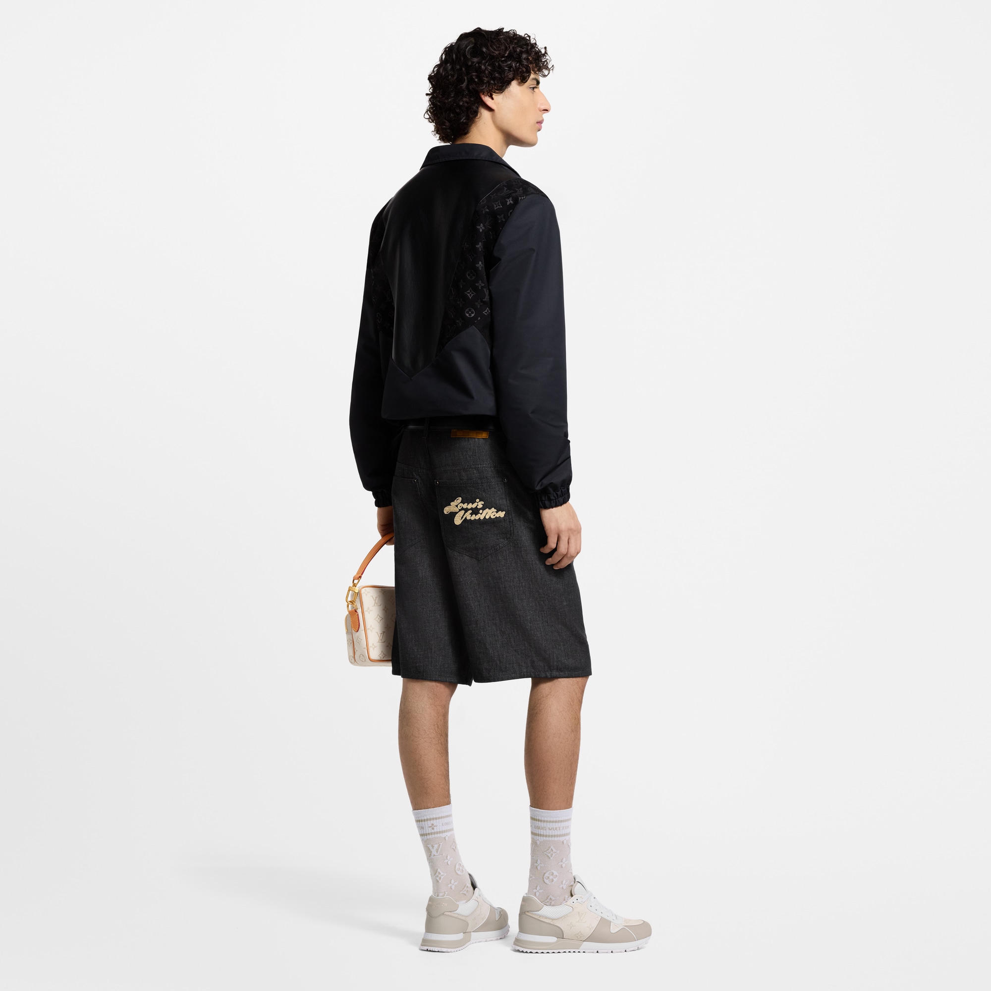 Leather Mix Track Top - High-End Ready-to-Wear | LOUIS VUITTON